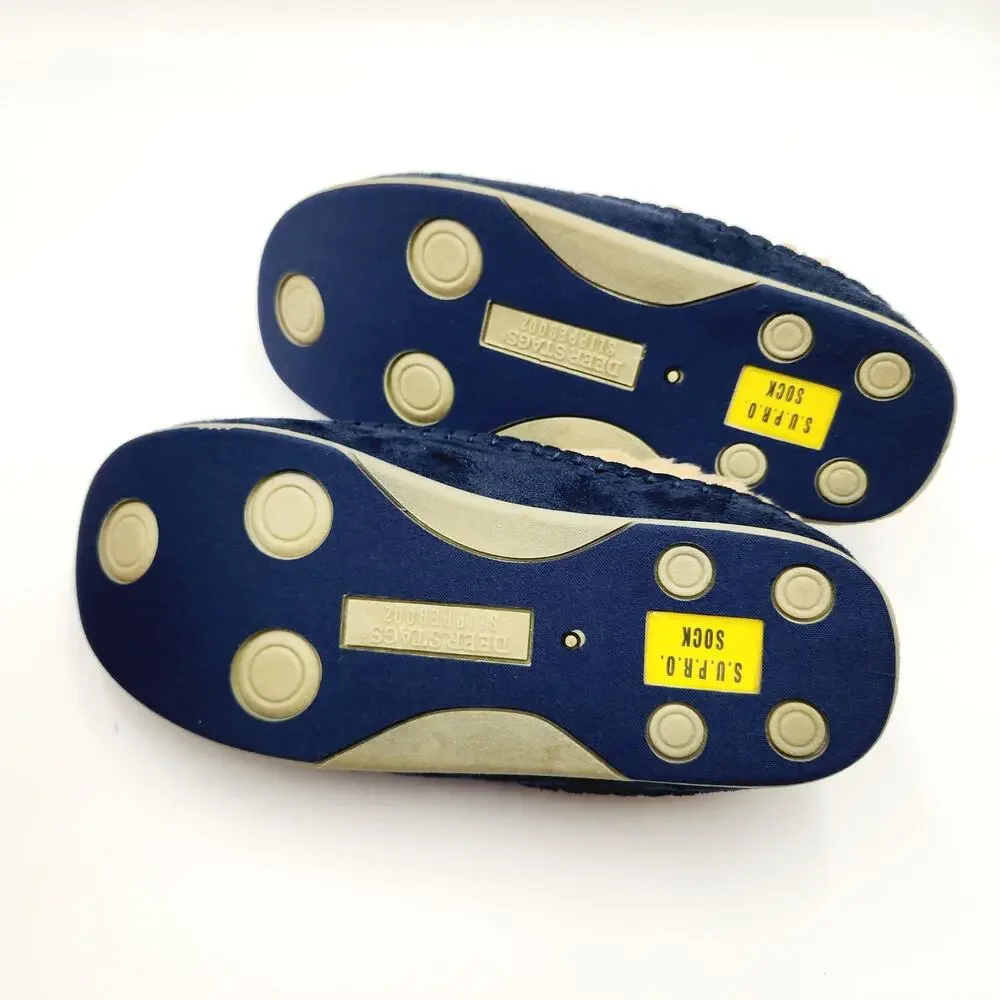 Deer Stags Men's Navy Alma Cushioned Indoor/Outdoor Clog Slippers Size 9M